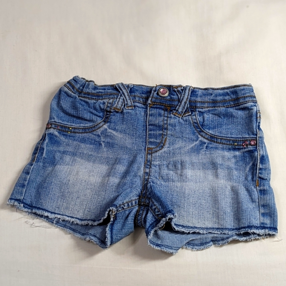 3/25 SQUEEZE Original Denim Blue Jean Shorts Size 6